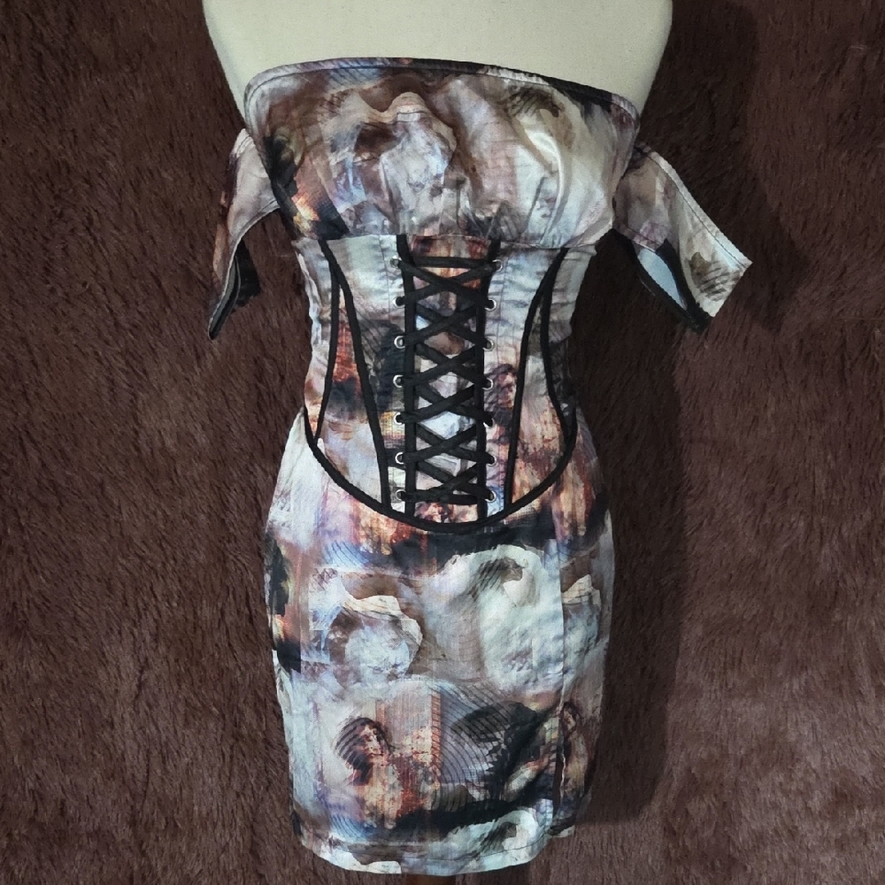 Pretty Little Thing NWT Cuff Sleeve Dress